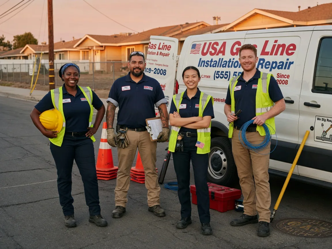 Gas Line Installation company in Poneto, IN